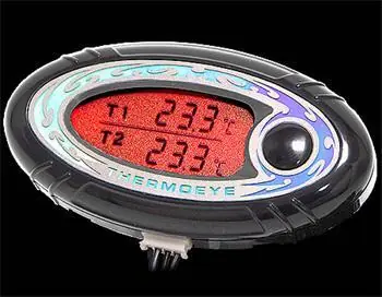 Revoltec Thermoeye / LCD teploměr / duální teplotní displej