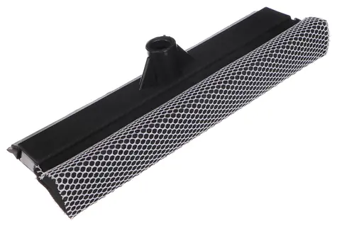 SIXTOL CAR DETAILING BRUSH HEAD 1 / Stírací hlava pro průtokový kartáč / 2v1 houba a stěrka / Závit M18×5