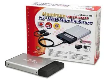 Vipower VPA2-25018 / Externí USB box / Pro 2,5" SATA HDD / USB 2.0