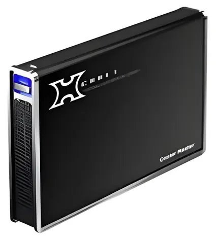 Cooler Master XCraft 250 černá / Externí box HDD / 2,5" / USB / Zálohování jedním tlačítkem