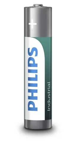 Philips LR03I10C/10 Industrial / Baterie AAA / Ultra alkalická / 10 ks