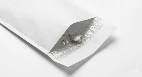 Bublinková obálka na CD bílá / Obálka / 200x175 mm / 100 ks