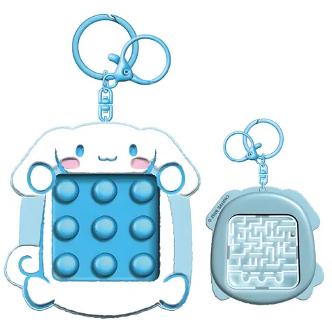 PYRAMID Klíčenka s bludištěm Cinnamoroll / Licenční design / Plast