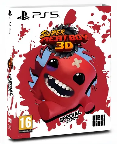 Super Meat Boy 3D - Special Edition / Plošinovková hra / PlayStation 5 / Krabicová verze