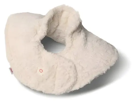 Beurer HK 165 Huggy krémová / Vyhřívací polštář na ramena / Akumulátorový / 3 teploty / 55x49 cm