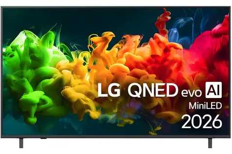 65" LG 65QNED80B6B šedá / Televize / QNED / 4K UHD / 60Hz / Wi-Fi / BT