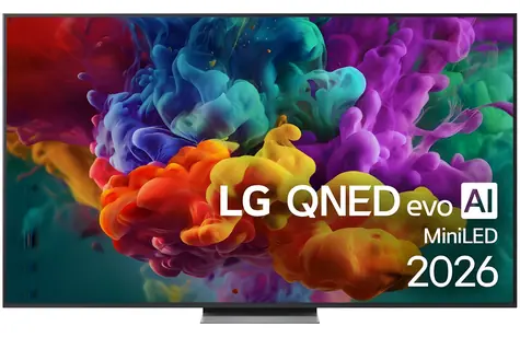 75" LG 75QNED86B6B černá / Televize / QNED MiniLED / 4K UHD / 144Hz / VRR / Wi-Fi / BT