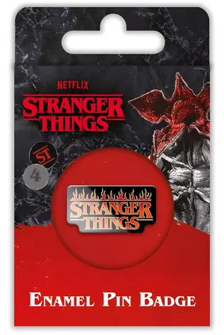 PYRAMID Placka Stranger Things 4 Fire / Merch / Licenční provedení