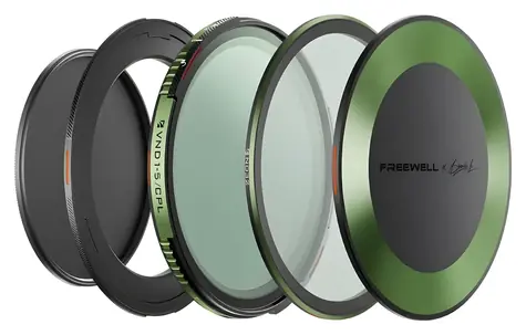 Freewell Brandon Li 72 mm / Sada filtrů ND/CPL / VND 1-5 EV + ND32 + CPL / magnetické uchycení