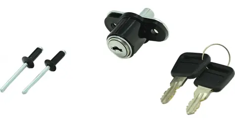 Compass Zámek držáku pro nosiče 02120, 02125 a 02126 / Náhradní díl / vč. klíčů a nýtů