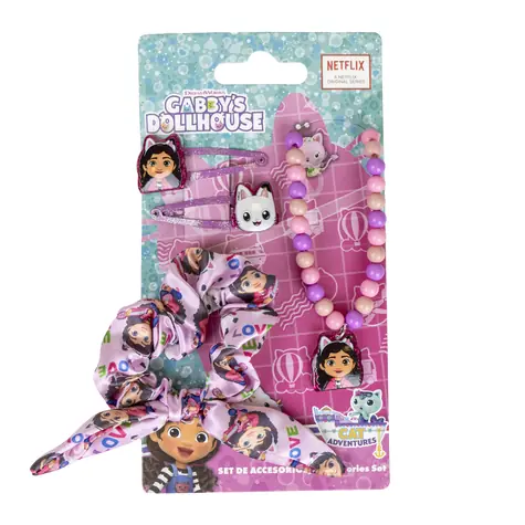 Cerda Beauty Sada vlasových doplňků Gabby's Dollhouse