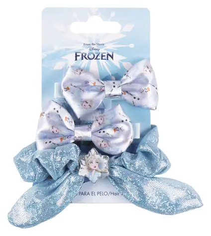 Cerda Beauty Frozen Mašle do vlasů 3 ks