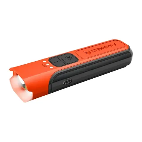 Etenwolf L2 oranžová / Svítilna / 300 lm / 2600 mAh / USB-C / IPX5
