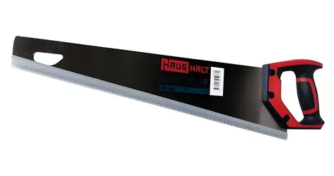 HAUSHALT Ruční pila / Pila / 450 mm / 7 TPI / Oboustranně broušená
