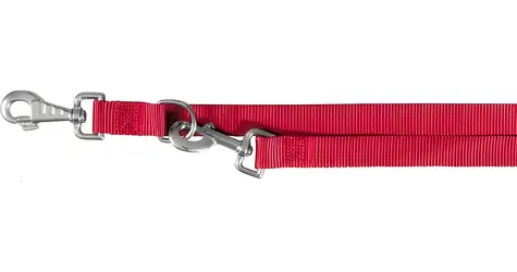 TRIXIE Vodítko PREMIUM prodlužovací červená L-XL / Vodítko / 2 m / 25 mm / 3 stupně nastavení