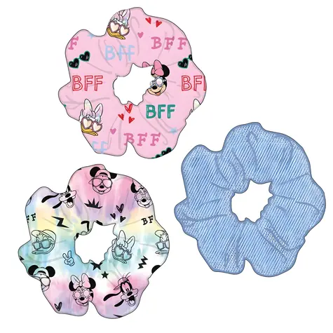 Cerda Beauty Minnie Scrunchie do vlasů 3 ks