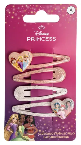 Cerda Beauty Princess Sponky do vlasů 4 ks