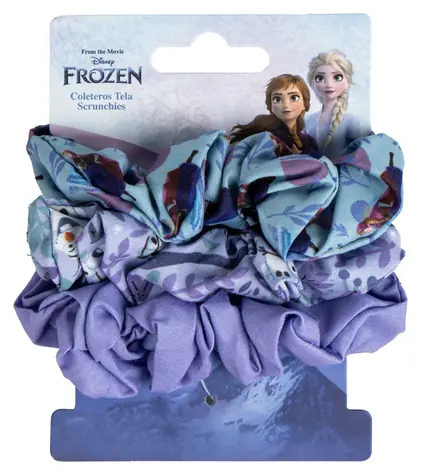 Cerda Beauty Frozen Scrunchie do vlasů 3 ks