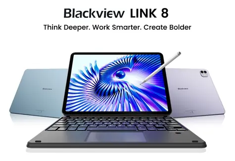 Blackview Tab LINK 8 SET 6+256GB modrá / Tablet / 12.7" / 2176x1600 / G100 / 6GB / 256GB / 13MP+16MP / Android 15
