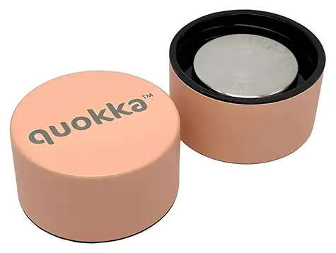 Quokka Solid broskvová / Termoláhev / nerezová, dvouplášťová / 850 ml