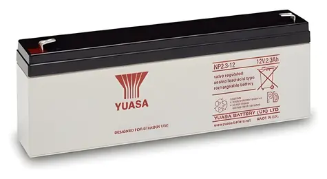 Yuasa NP 2,3-12 / Akumulátor VRLA / 12V / 2,3Ah / bezúdržbový