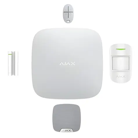 Ajax SET Moje domácnost 4G bílá / Sada zabezpečovacího systému