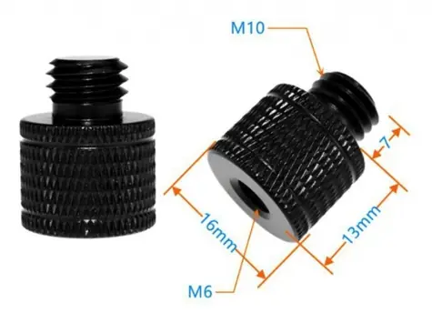 STABLECAM Adaptér šroubu M10 na M6 / Adaptér / 6,9 g