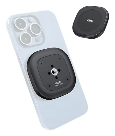 Stablecam Magnetický držák pro telefon se závitem 1/4" černý / Držák telefonu / Magnetický / ABS, PC, silikon