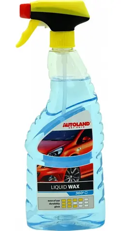 AUTOLAND Tekutý vosk 750 ml / Vosk na karoserii / rozprašovač / za mokra i za sucha