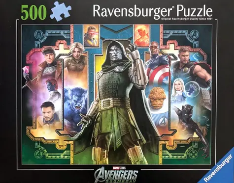 RAVENSBURGER Puzzle Marvel Avengers: Doomsday / 500 dílků / od 12 let