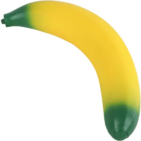 Antistresový banán XL 37 cm / Strečový plast / od 3 let
