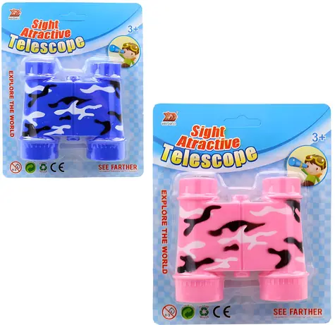 Dětský dalekohled maskáč / Dalekohled / plast / 2 barvy / od 3 let
