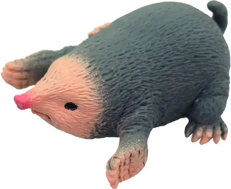 MADE Antistresová hračka Krtek / Guma / Natahovací / 10 cm