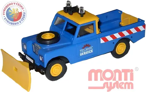 SEVA Stavebnice Monti System MS 01 Land Rover Technic / 1:35 / od 6 let