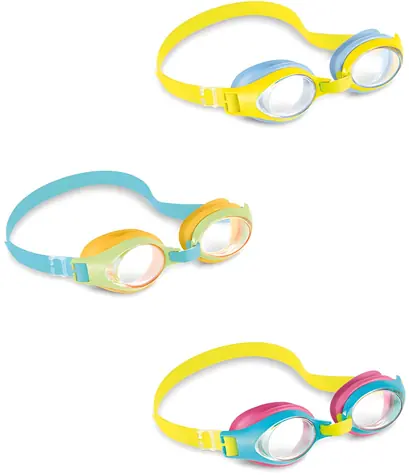 INTEX Play Brýle plavecké dětské 55611 mix barev / od 3 let / Plast
