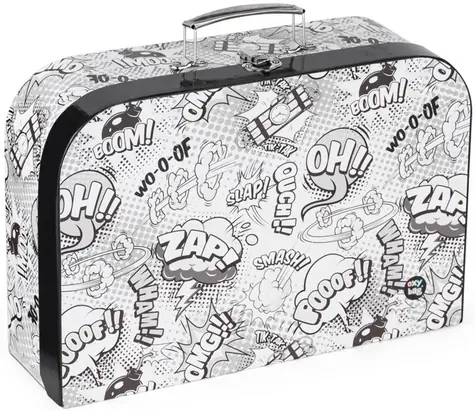 OXYBAG Kufřík Komiks / Dětský kufřík / 34 x 23 x 10 cm