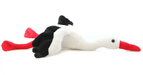 ORION Plyšový čáp 30 cm / Plyš / od 0 měsíců