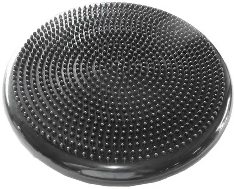 MERCO Balanční podložka Cushion černá / Masážní výstupky / 33 cm / nosnost 120 kg