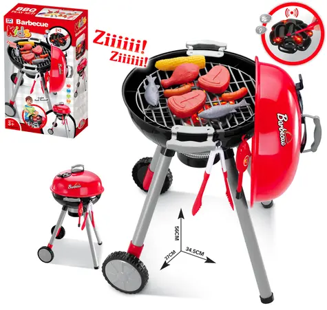 SPARKYS Grilovací set se světlem a zvukem / S příslušenstvím / 3x AAA baterie / Od 3 let