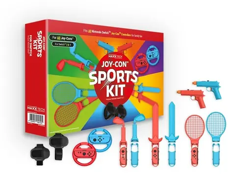 Ubisoft Joy-Con Sports Kit / Herní set / Nintendo Switch 1 & 2 / 12v1