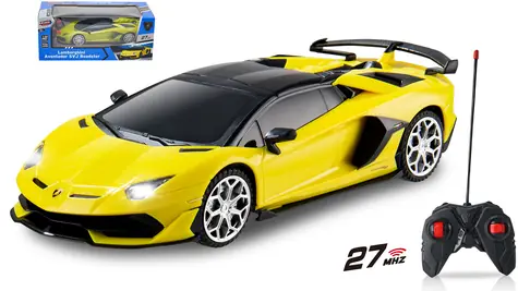 SPARKYS RC auto Lamborghini Aventador SVJ Roadster / 1:24 / věk: 6+ / dálkové ovládání / 27 MHz