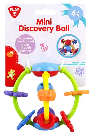 PLAYGO Mini objevný kroužek / Senzorická hračka / od 6 měsíců
