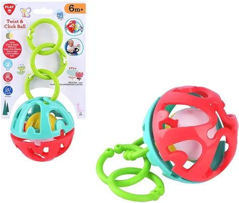 PLAYGO Chrastítko koule na kočárek / plast / od 6 měsíců