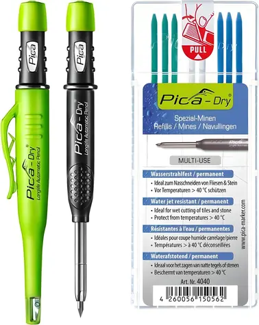 Pica-Marker DRY / Popisovač / Sada s náhradní tuhou / No. 4040