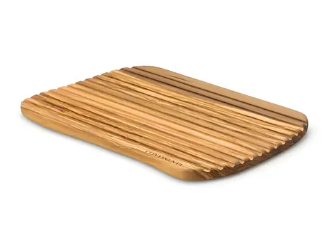 Continenta Prkénko na chléb olivové dřevo / Prkénko na chléb / 37 x 25 x 1,6 cm
