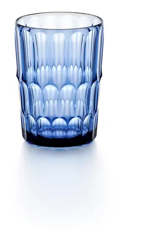 GUZZINI Vysoká sklenice VANITY modrá / Vzor 2