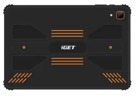 iGET SMART RT2 černo-oranžová / Tablet / 10,1" FHD / 6GB RAM / 128GB / LTE / IP68 / Android 16