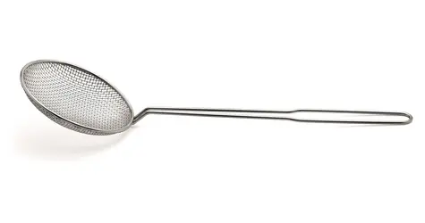 Weis Drátěná cedící naběračka / průměr 14 cm / nerezová ocel