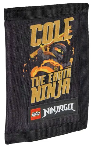LEGO Peněženka Ninjago Cole / 9 x 13 cm / od 3 let