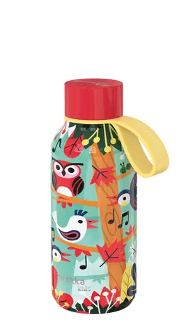 Quokka Solid Ptáci / Dětská termoláhev / 330 ml